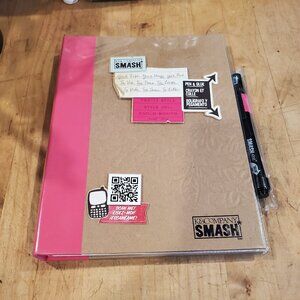 K&Company Smash Folio, Pretty Style Pink Brand New